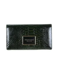 monnari portfel skóra naturalna zielony