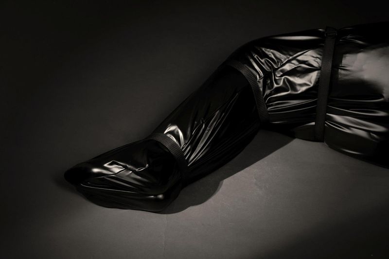 Body Bag With Nylon Straps - Black zdjęcie 12