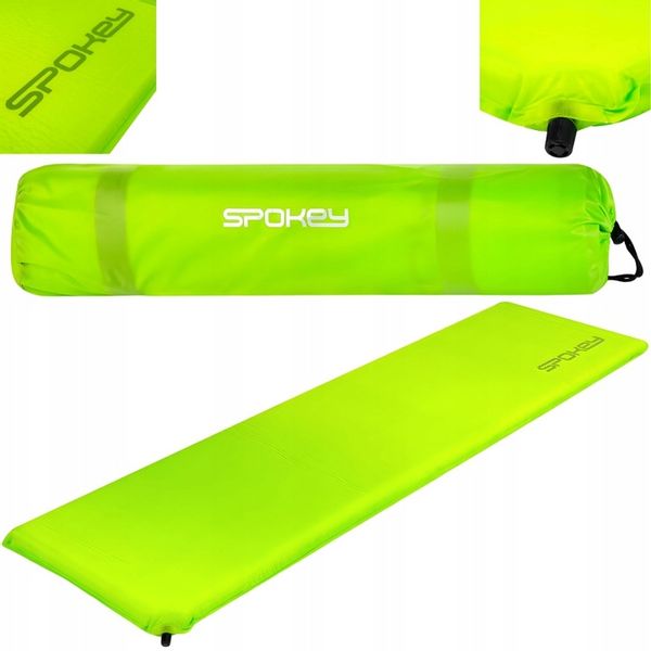 Gruba Mata Samopompująca Turystyczna Materac W Pokrowcu 180x50 cm zdjęcie 1