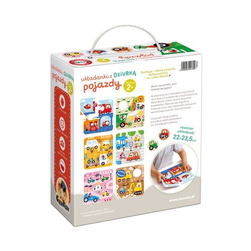 Czuczu Układanki z dziurką Pojazdy na Arena.pl