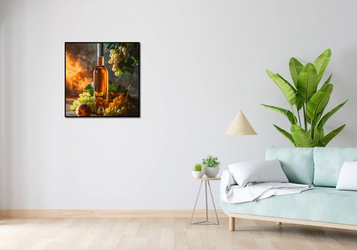 Plakat 70x70cm Bursztynowe Wino na Arena.pl