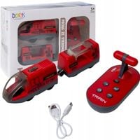 Pociąg zdalnie sterowany lokomotywa kolejka elektryczna + panel sterowania