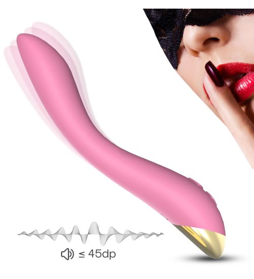 Flamingo - elegancki różowy wibrator zdjęcie 4