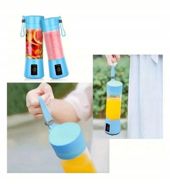 BLENDER MIKSER TURYSTYCZNY USB AKUMULATOR 380ML PRZENOŚNY SHAKER zdjęcie 16