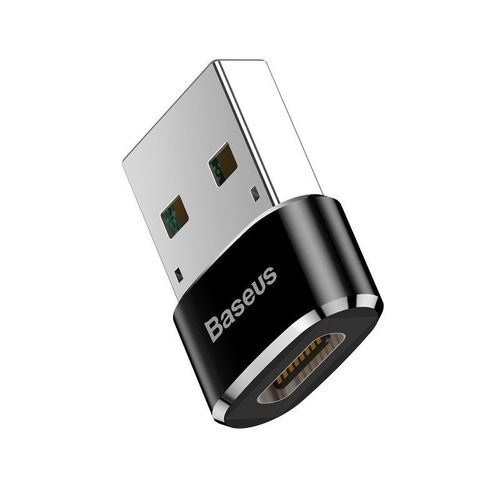 Adapter USB-C do USB-A Baseus 5A (czarny) na Arena.pl