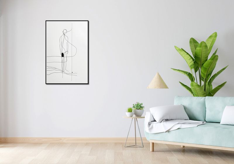 Plakat 61x90,5cm Samotna Wędrówka zdjęcie 4