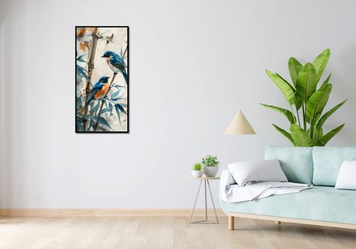 Plakat 50x100cm Trzy Ptaki na Arena.pl