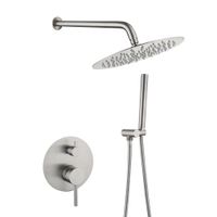 Zestaw prysznicowy podtynkowy WEZER EKO17B-01