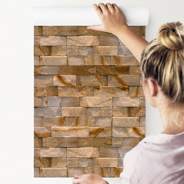 Tapeta Dekoracyjny Kamień Cegła zdjęcie 4