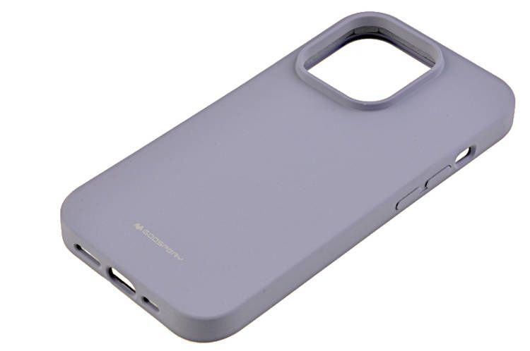 Etui Mercury Goospery Silicone do Apple iPhone 14 Plus lawendowy zdjęcie 1