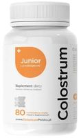 Colostrum Junior sukierki 80 szt. Probiotyki D3 Cynk BOVINUM