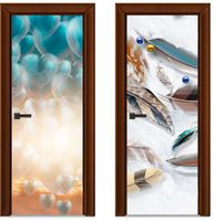 Naklejka samoprzylepna Okleina na Drzwi Szafę 3D