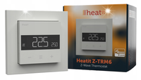 Termostat Heatit Z-TRM6 White RAL9003 Z-Wave Thermostat 3600W 16A 868,4 Mhz