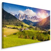Obraz Na Płótnie Do Salonu Natura Górski Krajobraz 100cm x 70cm