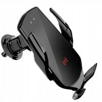 Uchwyt samochodowy automatyczny Qi 15W do kratki Maxlife