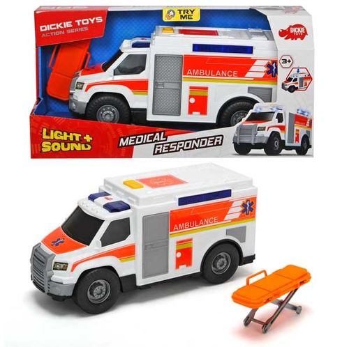 DICKIE A.S. Ambulans Biały 30cm na Arena.pl