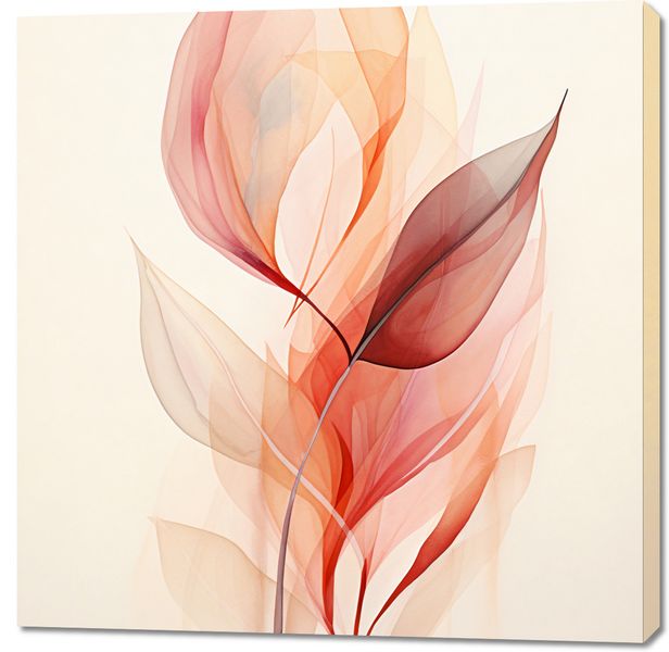 Obraz 100x100cm Eteryczna Delikatność zdjęcie 1