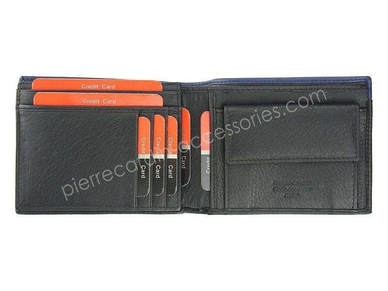 Portfel męski skórzany PIERRE CARDIN TILAK14 8806 RFID Niebieski zdjęcie 2