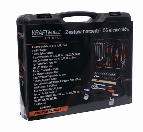 ZESTAW NARZĘDZI 56 el. KD10461 na Arena.pl