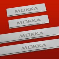 Listwa progowa OPEL/VAUXHALL MOKKA Stal nierdzewna 304 połysk 4szt