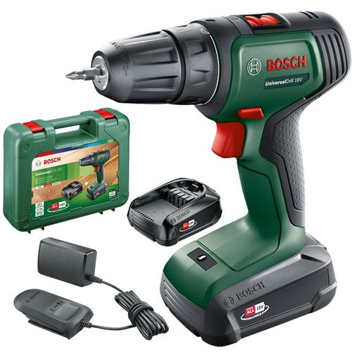 Wiertarka udarowa BOSCH UniversalDrill Bezprzewodowy 18 V na Arena.pl