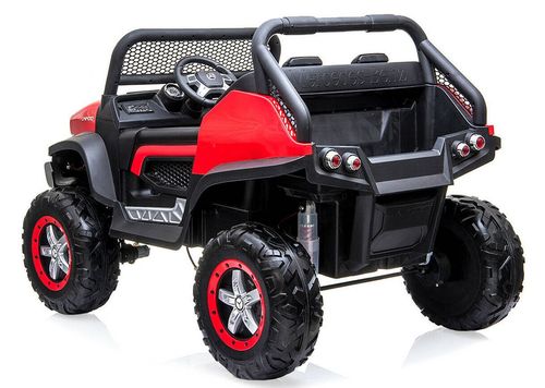 Auto na Akumulator Mercedes Unimog Czerwony na Arena.pl