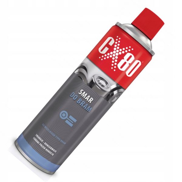 CX80 PROFESJONALNY SMAR DO BRAM DO OKUĆ ZAMKÓW 500ML zdjęcie 2