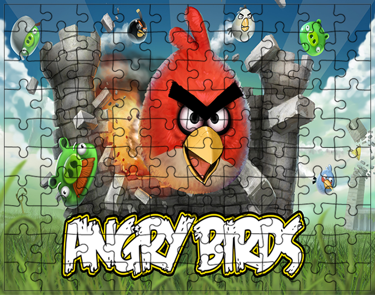 Puzzle Angry Birds zdjęcie 1
