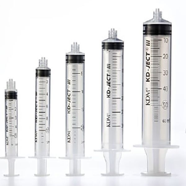 Strzykawka 3-częściowa 3ml Luer-Lock KD-JECT III zdjęcie 4
