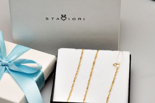 Złoty Łańcuszek LZX4214 na Arena.pl