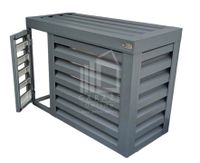 Osłona klimatyzatora - pompy ciepła 100x40x80 cm antracyt ID465