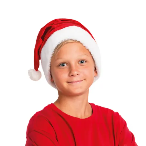 Czapka Mikołaja pluszowa 50cm na Arena.pl