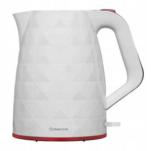 CZAJNIK ELEKTRYCZNY bezprzewodowy BIAŁY CICHY 2200W BEZ BPA FREE 1,7L Manta na Arena.pl