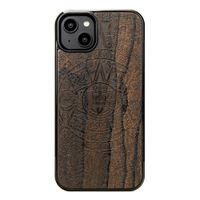 Drewniane Etui Bewood na iPhone 14 Plus KALENDARZ AZTECKI ZIRICOTTE