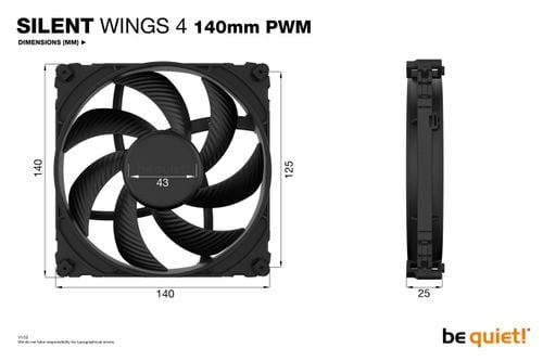 Wentylator be quiet! 140 x 140 mm BL096 na Arena.pl