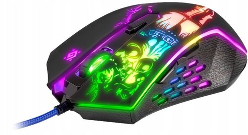 MYSZ MYSZKA GAMINGOWA KOMPUTEROWA DLA GRACZY RGB LED 3200 DPI DO PC LAPTOP na Arena.pl