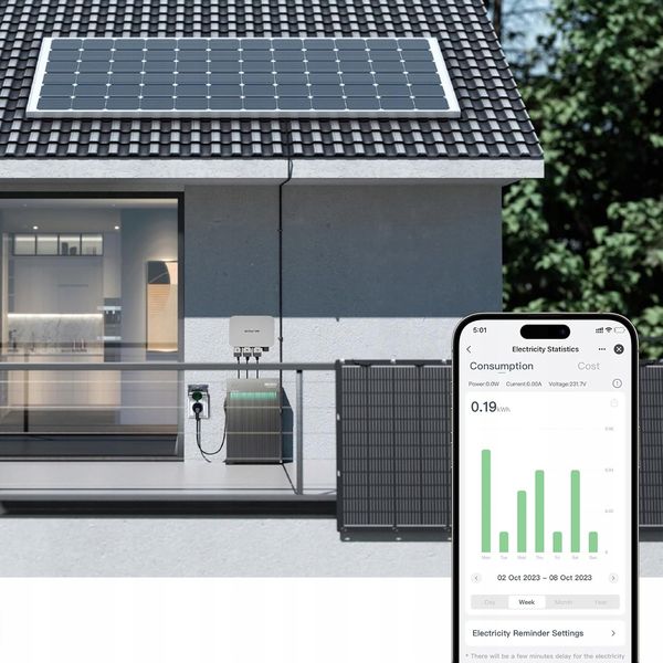 Inteligentne Gniazdko Wifi Programator Timer Ip44 Alexa 4 Sztuki Zestaw zdjęcie 3