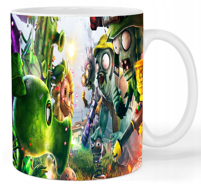 Kubek ceramiczny Plants vs Zombie zdjęcie 1