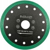 Tarcza diamentowa MMD Ø125 mm do cięcia gresu ceramiki marmuru