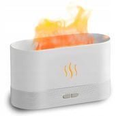 Nawilżacz powietrza Lampka nocna DYFUZOR ZAPACHOWY Kominek Efekt płomienia