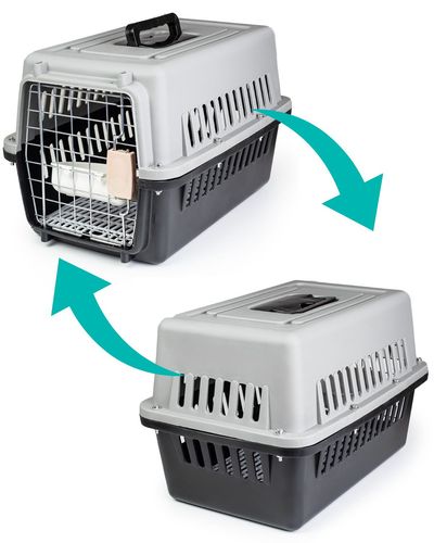 Transporter Dla Zwierząt Z Akcesoriami Klatka Kojec Box Duży na Arena.pl