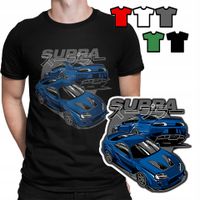 KOSZULKA T-SHIRT MĘSKI WZORY DO WYBORU - WYŚCIGOWE AUTA SUPRA - XL