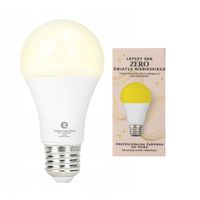 ŻÓŁTA ŻARÓWKA LED E27 NA NOC 7W BEZ ŚWIATŁA NIEBIESKIEGO LEPSZY SEN 450LM