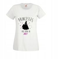 KOSZULKA prezent KSIĘŻNICZKI RODZĄ SIĘ W LIPCU