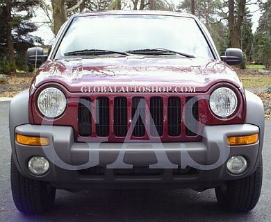 Jeep Liberty - Chromowane Listwy Grill Chrom Atrapy Zderzaka Tuning zdjęcie 2