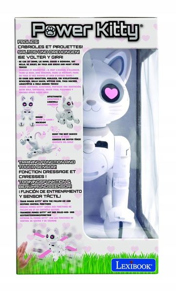 Zdalnie sterowany robot kot, programowalny inteligentny, światło, dźwięk zdjęcie 4