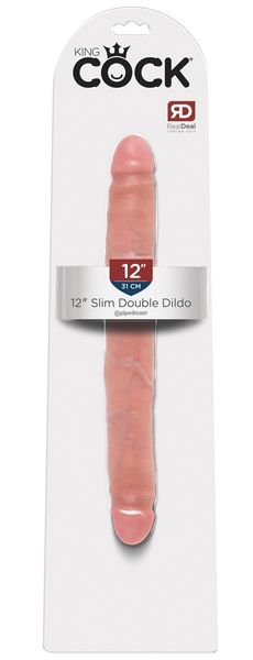 Kc 12" Slim Double Dildo zdjęcie 2