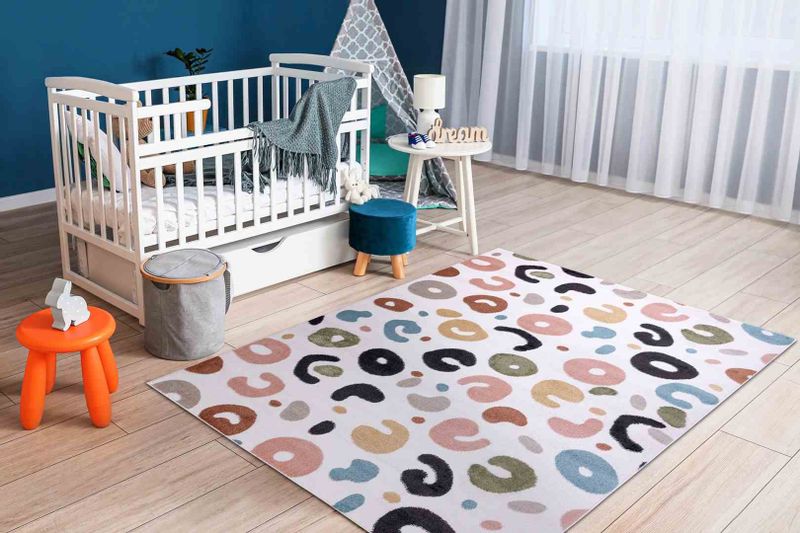 RUG/LU/BEO/SPOTS/CREAM/140x190 zdjęcie 2