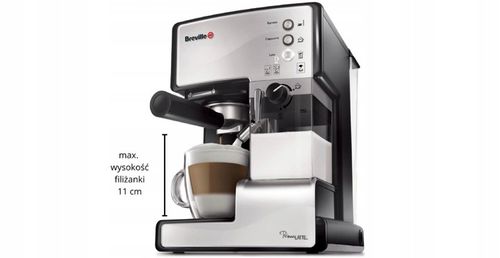 Ekspres do kawy kolbowy ciśnieniowy automatyczny Breville Prima Latte I na Arena.pl