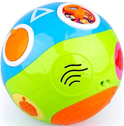 INTERAKTYWNA WIRUJĄCA PIŁKA EDUKACYJNA MÓWI PO POLSKU 6m+ na Arena.pl